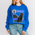 K9 Unit USA Flag Design - Police Unisex Crewneck T-Shirt Sweatshirt Hoodie