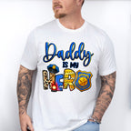 Daddy Is My Hero - Police Unisex Crewneck T-Shirt Sweatshirt Hoodie