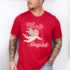 Not Today Cupid Eros Design - Valentine's Day Unisex Crewneck T-Shirt Sweatshirt Hoodie