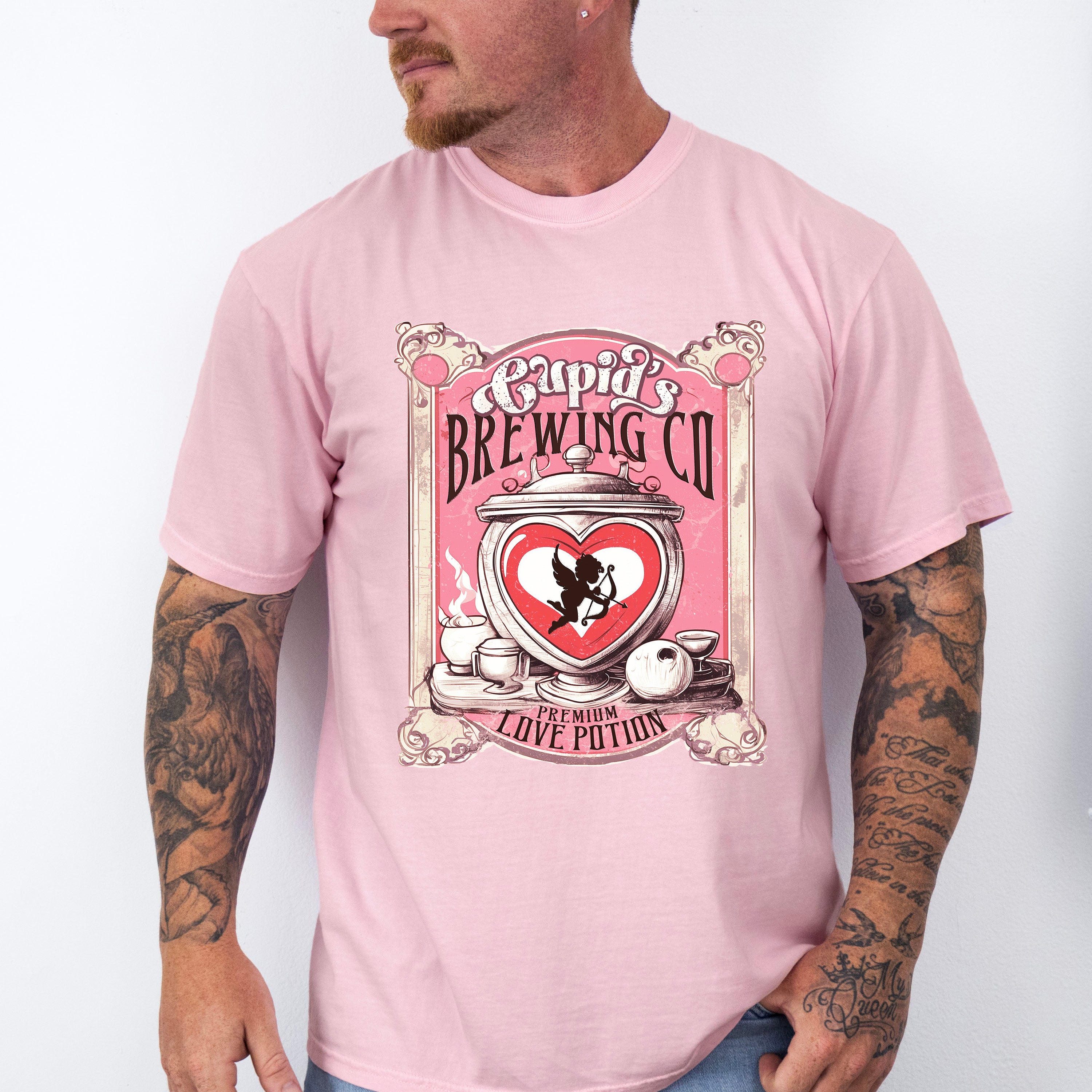 Cupid's Premium Love Potions - Valentine's Day Unisex Crewneck T-Shirt Sweatshirt Hoodie