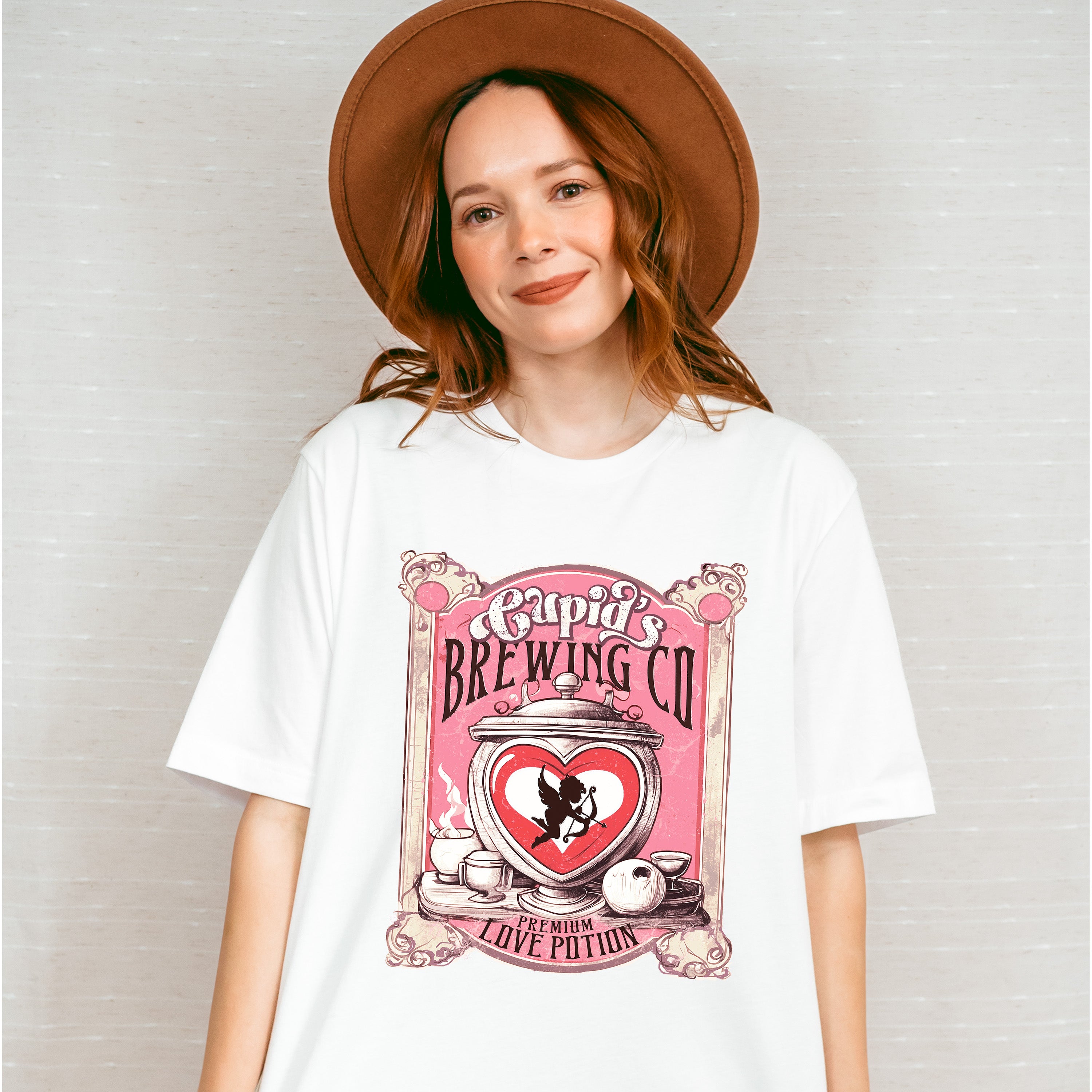 Cupid's Premium Love Potions - Valentine's Day Unisex Crewneck T-Shirt Sweatshirt Hoodie