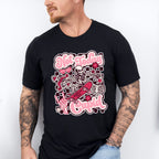 Not Today Cupid Skeleton Arrow Design - Valentine's Day Unisex Crewneck T-Shirt Sweatshirt Hoodie