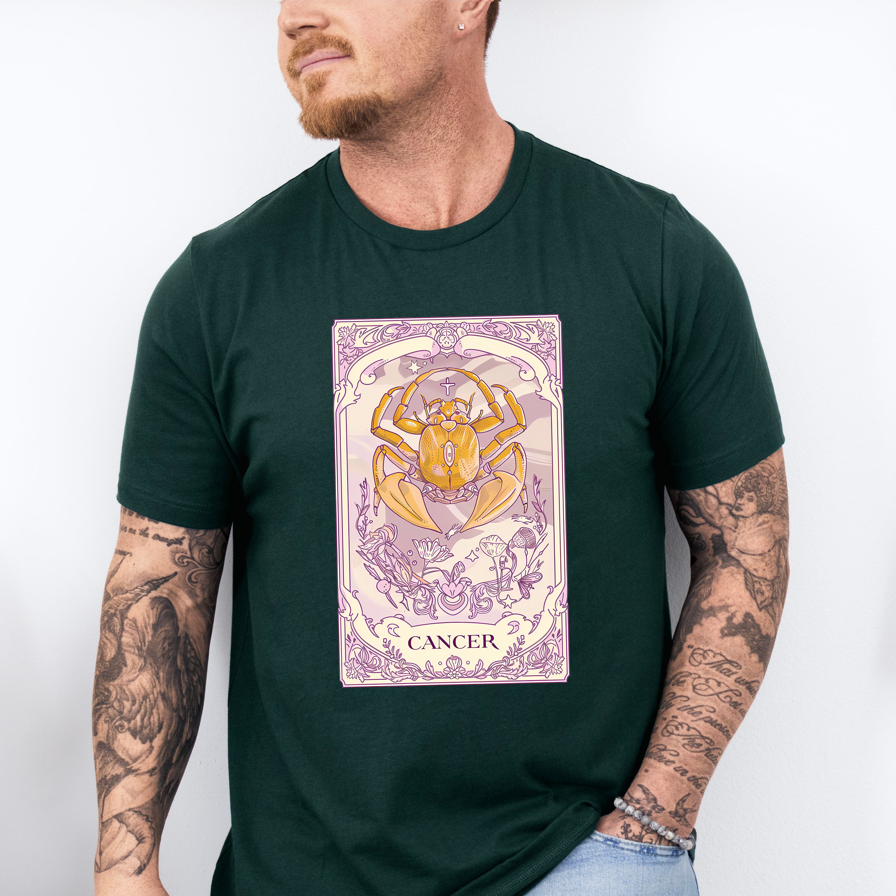 Cancer Tarot Card - Zodiacs &amp; Horoscopes Unisex Crewneck T-Shirt Sweatshirt Hoodie