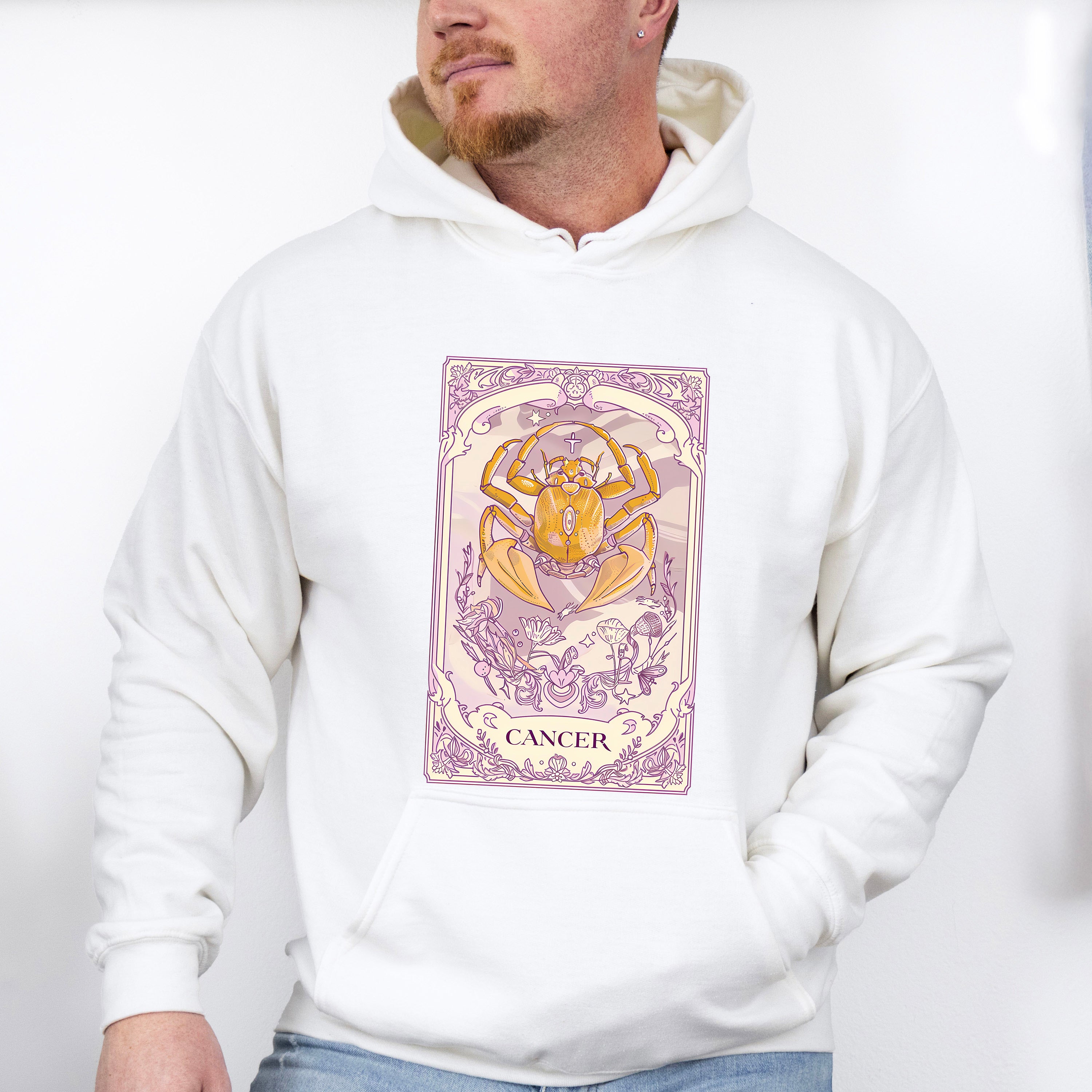 Cancer Tarot Card - Zodiacs &amp; Horoscopes Unisex Crewneck T-Shirt Sweatshirt Hoodie