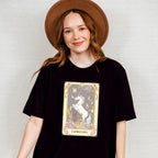Capricorn Tarot Card - Zodiacs & Horoscopes Unisex Crewneck T-Shirt Sweatshirt Hoodie