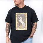Capricorn Tarot Card - Zodiacs & Horoscopes Unisex Crewneck T-Shirt Sweatshirt Hoodie