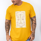 Libra Tarot Card - Zodiacs & Horoscopes Unisex Crewneck T-Shirt Sweatshirt Hoodie