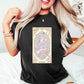 Pisces Tarot Card - Zodiacs & Horoscopes Unisex Crewneck T-Shirt Sweatshirt Hoodie