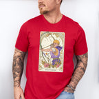 Sagittarius Tarot Card - Zodiacs & Horoscopes Unisex Crewneck T-Shirt Sweatshirt Hoodie