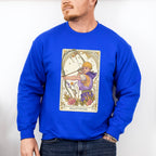 Sagittarius Tarot Card - Zodiacs & Horoscopes Unisex Crewneck T-Shirt Sweatshirt Hoodie