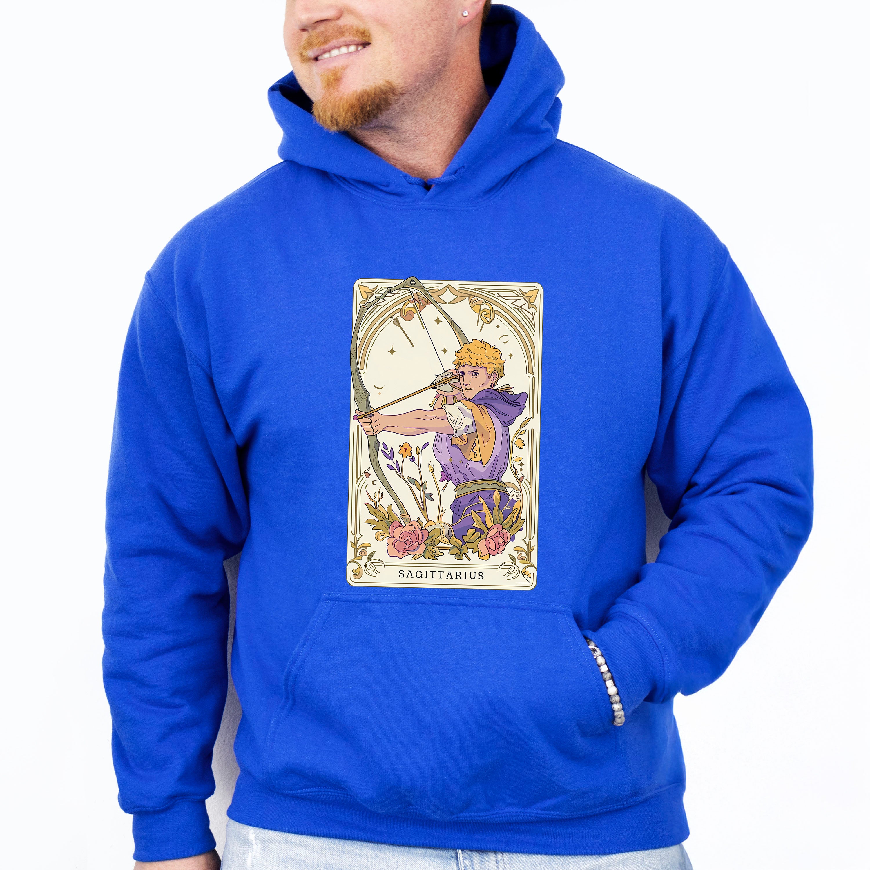 Sagittarius Tarot Card - Zodiacs &amp; Horoscopes Unisex Crewneck T-Shirt Sweatshirt Hoodie