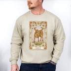 Taurus Tarot Card - Zodiacs & Horoscopes Unisex Crewneck T-Shirt Sweatshirt Hoodie