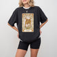 Taurus Tarot Card - Zodiacs & Horoscopes Unisex Crewneck T-Shirt Sweatshirt Hoodie