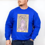 Virgo Tarot Card - Zodiacs & Horoscopes Unisex Crewneck T-Shirt Sweatshirt Hoodie