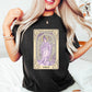 Virgo Tarot Card - Zodiacs & Horoscopes Unisex Crewneck T-Shirt Sweatshirt Hoodie