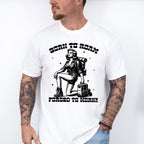 Born To Roam Forced To Work Lady Design - Hiking Unisex Crewneck T-Shirt Sweatshirt Hoodie