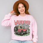 Wanderer Car Design - Outdoor Unisex Crewneck T-Shirt Sweatshirt Hoodie