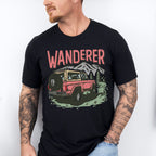 Wanderer Car Design - Outdoor Unisex Crewneck T-Shirt Sweatshirt Hoodie