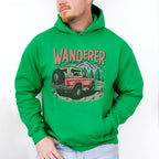 Wanderer Car Design - Outdoor Unisex Crewneck T-Shirt Sweatshirt Hoodie