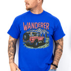 Wanderer Car Design - Outdoor Unisex Crewneck T-Shirt Sweatshirt Hoodie