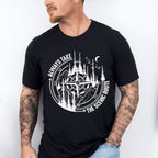 Always Take The Scenic Route Design - Outdoor Unisex Crewneck T-Shirt Sweatshirt Hoodie