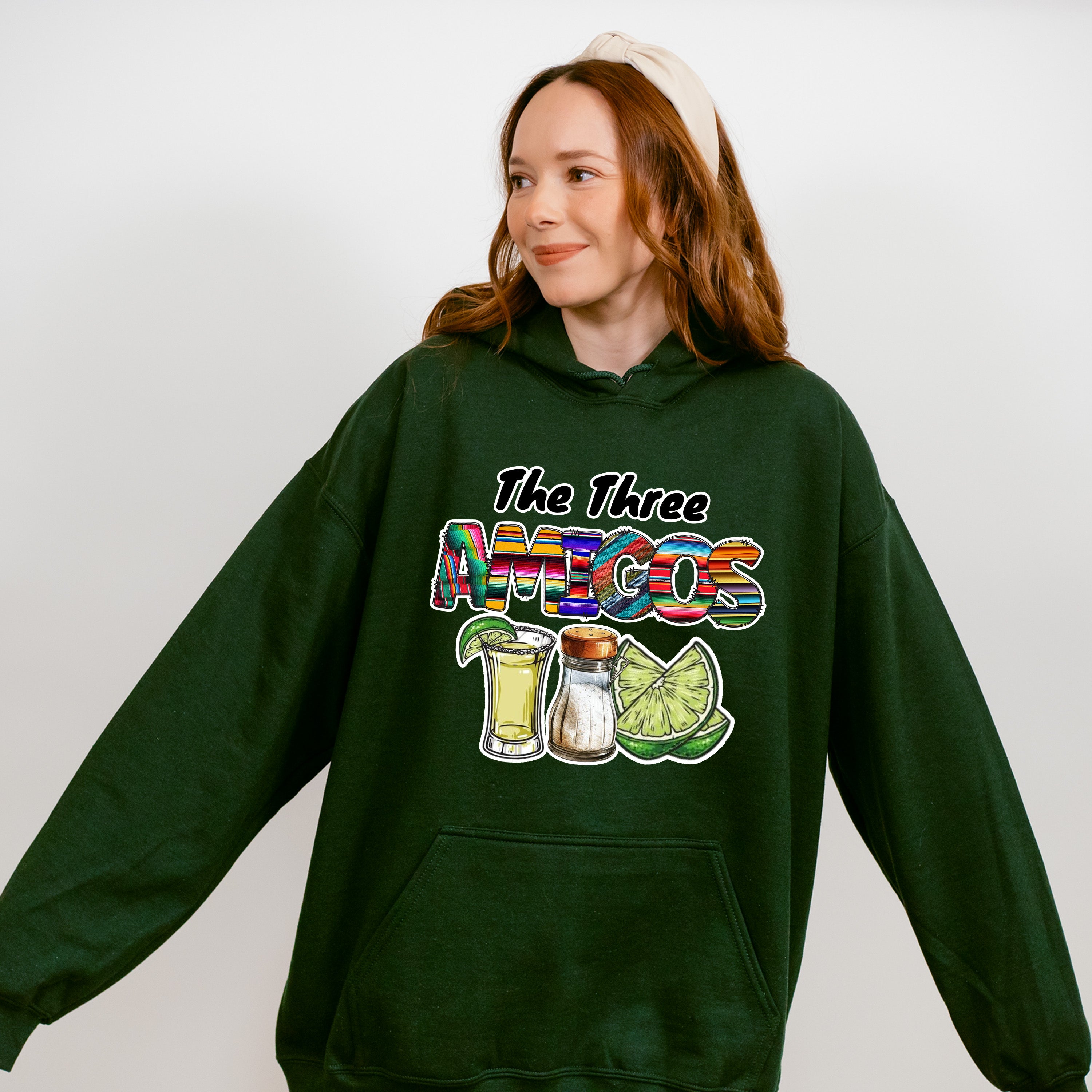 The Three Amigos Tequila Salt Lime - Cinco De Mayo Unisex Crewneck T-Shirt Sweatshirt Hoodie