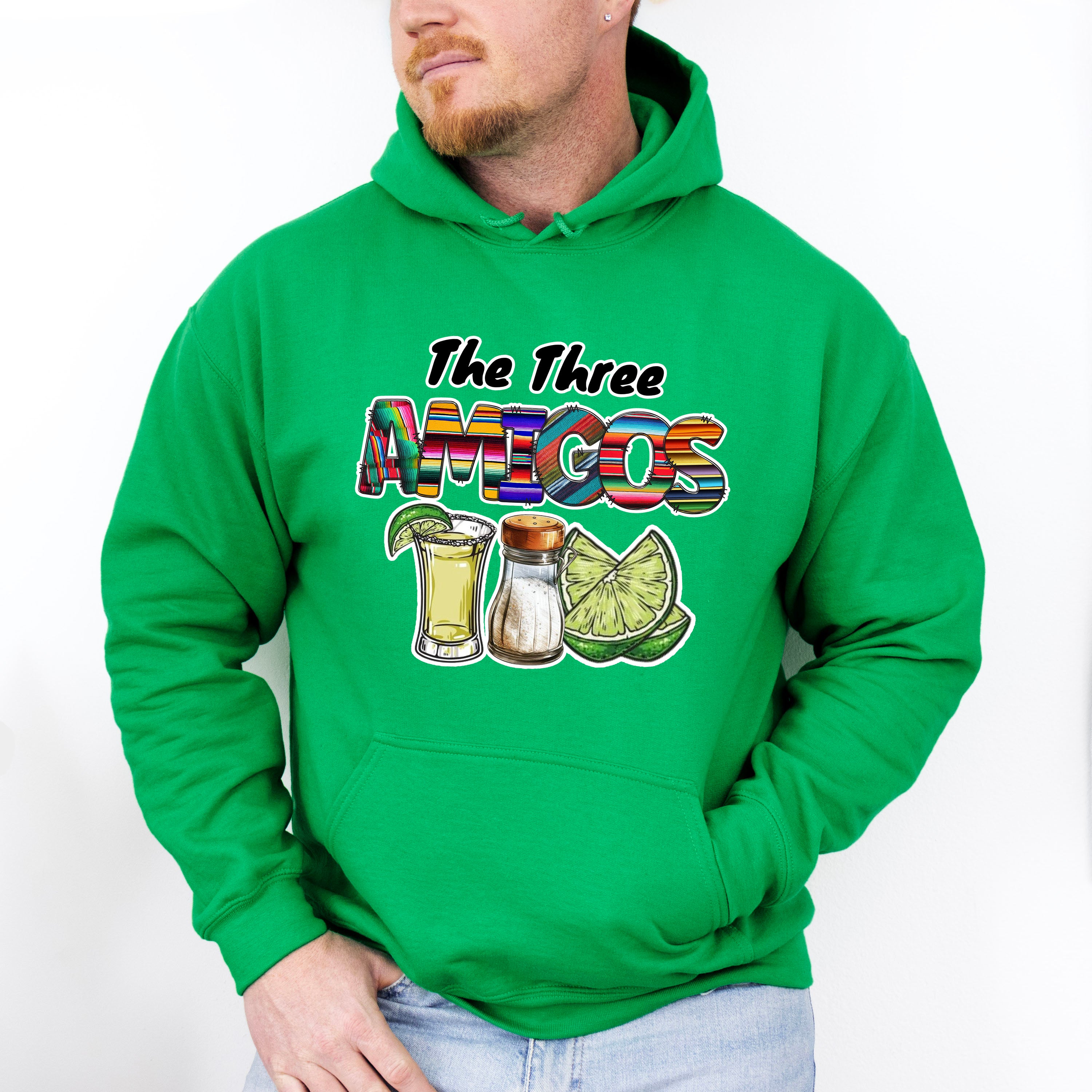 The Three Amigos Tequila Salt Lime - Cinco De Mayo Unisex Crewneck T-Shirt Sweatshirt Hoodie