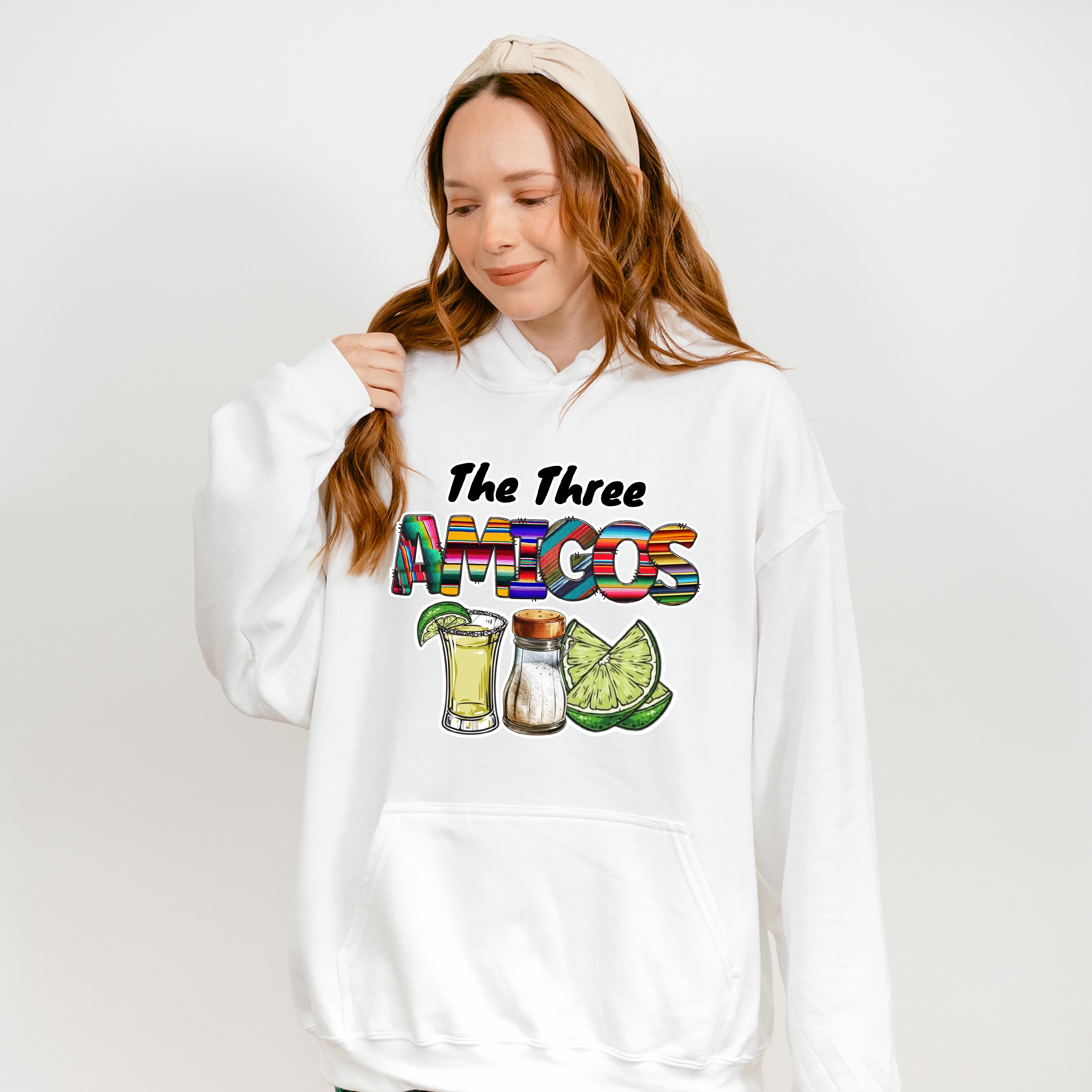 The Three Amigos Tequila Salt Lime - Cinco De Mayo Unisex Crewneck T-Shirt Sweatshirt Hoodie