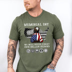 Memorial Day - Military Unisex Crewneck T-Shirt Sweatshirt Hoodie
