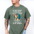 To The World My Son Is Just A Sailor - Military Unisex Crewneck T-Shirt Sweatshirt Hoodie