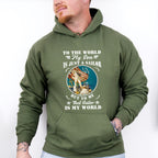 To The World My Son Is Just A Sailor - Military Unisex Crewneck T-Shirt Sweatshirt Hoodie
