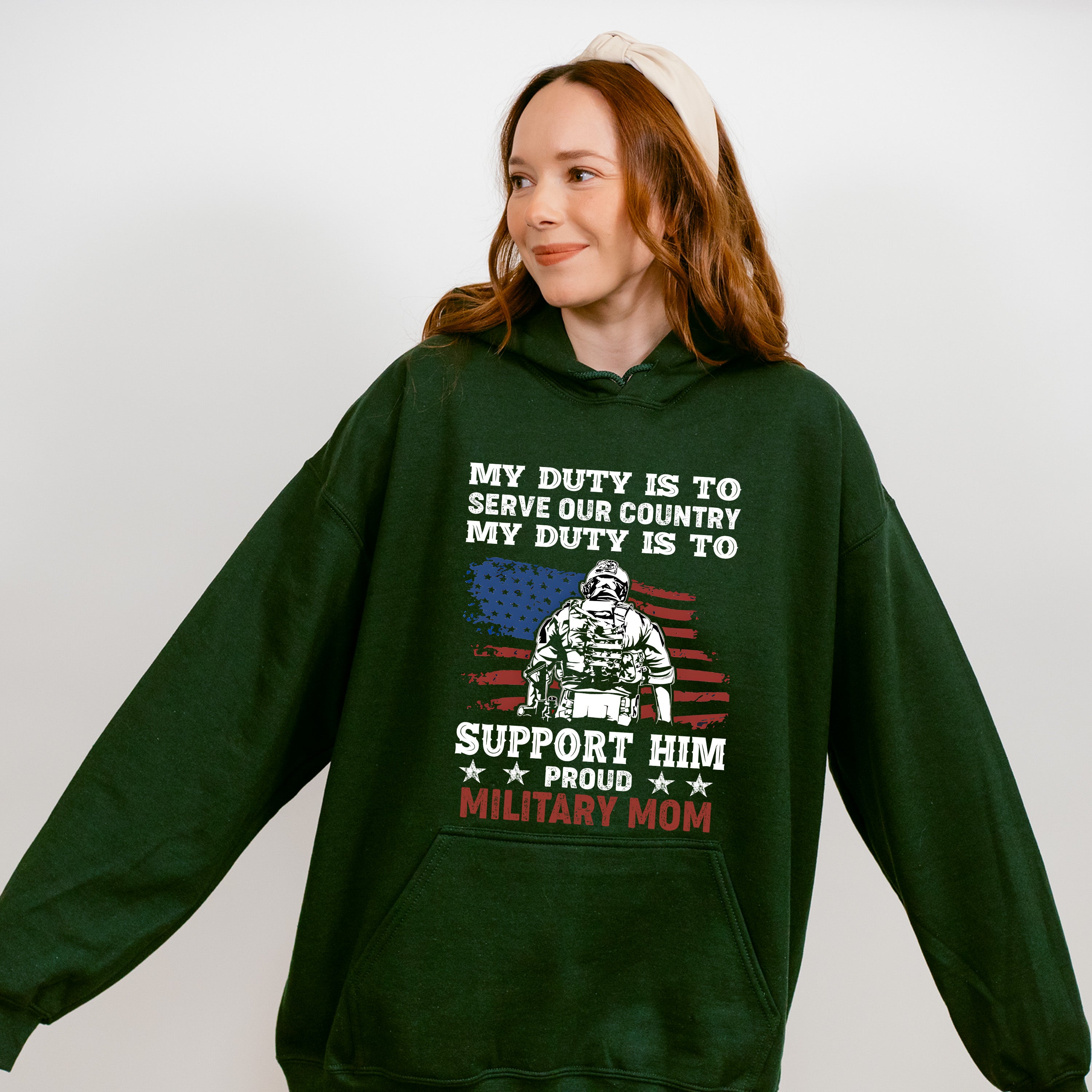 My Duty Is To Serve Our Country - Military Unisex Crewneck T-Shirt Sweatshirt Hoodie