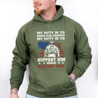 My Duty Is To Serve Our Country - Military Unisex Crewneck T-Shirt Sweatshirt Hoodie