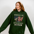 Memorial Day We Will Never Forget - Military Unisex Crewneck T-Shirt Sweatshirt Hoodie
