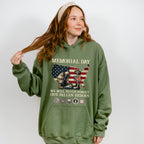 Memorial Day We Will Never Forget - Military Unisex Crewneck T-Shirt Sweatshirt Hoodie