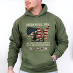 Memorial Day We Will Never Forget - Military Unisex Crewneck T-Shirt Sweatshirt Hoodie
