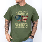 I'm A Grandpa And An Airborne Veteran - Military Unisex Crewneck T-Shirt Sweatshirt Hoodie