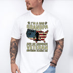 I'm A Grandpa And An Airborne Veteran - Military Unisex Crewneck T-Shirt Sweatshirt Hoodie