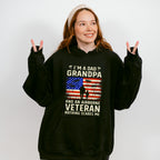 I'm A Grandpa And An Airborne Veteran Nothing Scares Me - Military Unisex Crewneck T-Shirt Sweatshirt Hoodie
