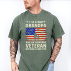 I'm A Grandpa And An Airborne Veteran Nothing Scares Me - Military Unisex Crewneck T-Shirt Sweatshirt Hoodie