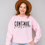 Continue Your Story Is Not Over - Mental Health Unisex Crewneck T-Shirt Sweatshirt Hoodie