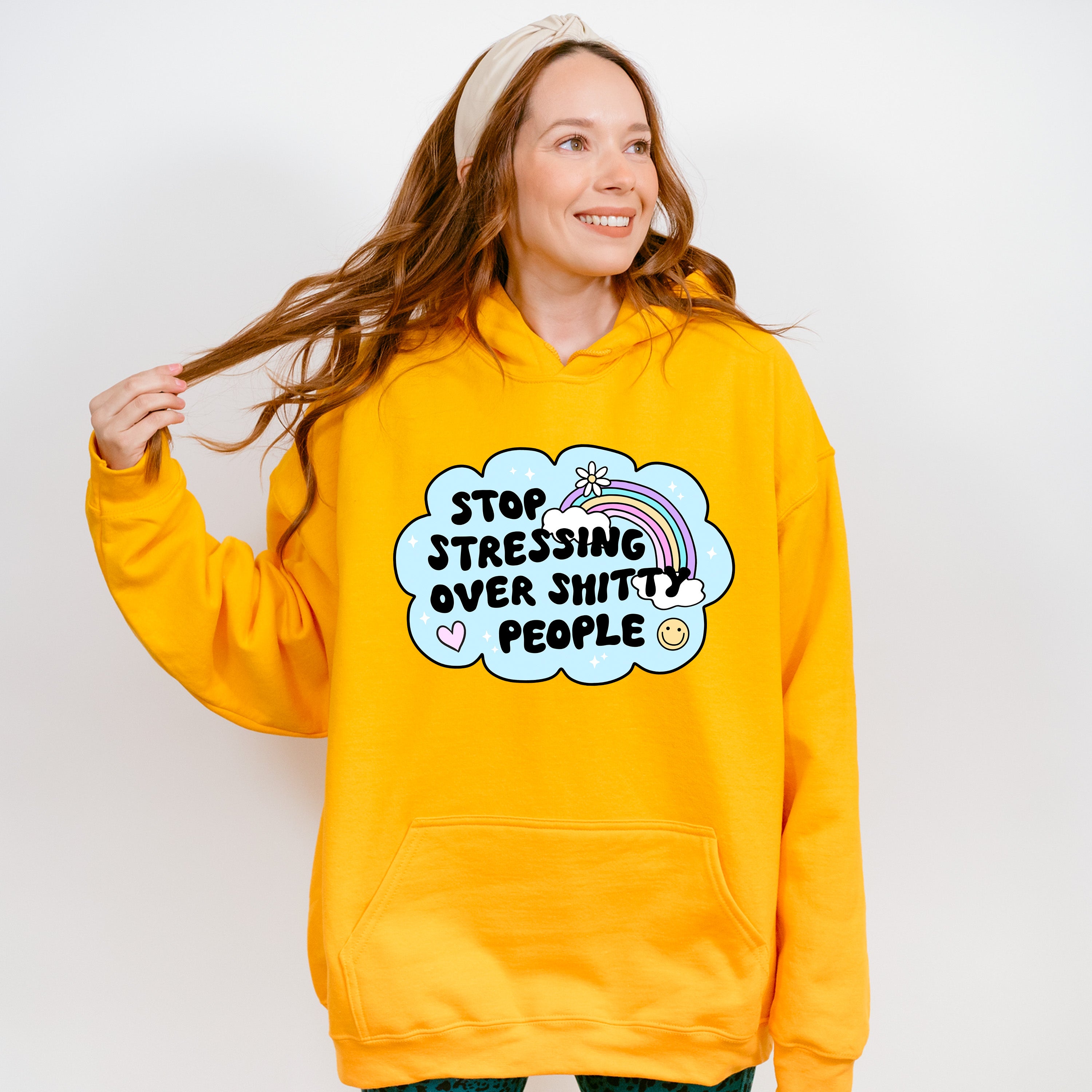 Stop Stressing Over Shitty People - Mental Health Unisex Crewneck T-Shirt Sweatshirt Hoodie