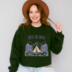 Into The Wild Design - Outdoor Unisex Crewneck T-Shirt Sweatshirt Hoodie