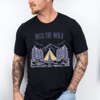 Into The Wild Design - Outdoor Unisex Crewneck T-Shirt Sweatshirt Hoodie