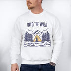 Into The Wild Design - Outdoor Unisex Crewneck T-Shirt Sweatshirt Hoodie