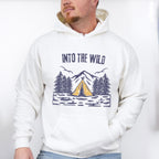 Into The Wild Design - Outdoor Unisex Crewneck T-Shirt Sweatshirt Hoodie