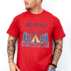 Into The Wild Design - Outdoor Unisex Crewneck T-Shirt Sweatshirt Hoodie