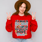 Tacos Fall Apart And We Still Love Them - Mental Health Unisex Crewneck T-Shirt Sweatshirt Hoodie