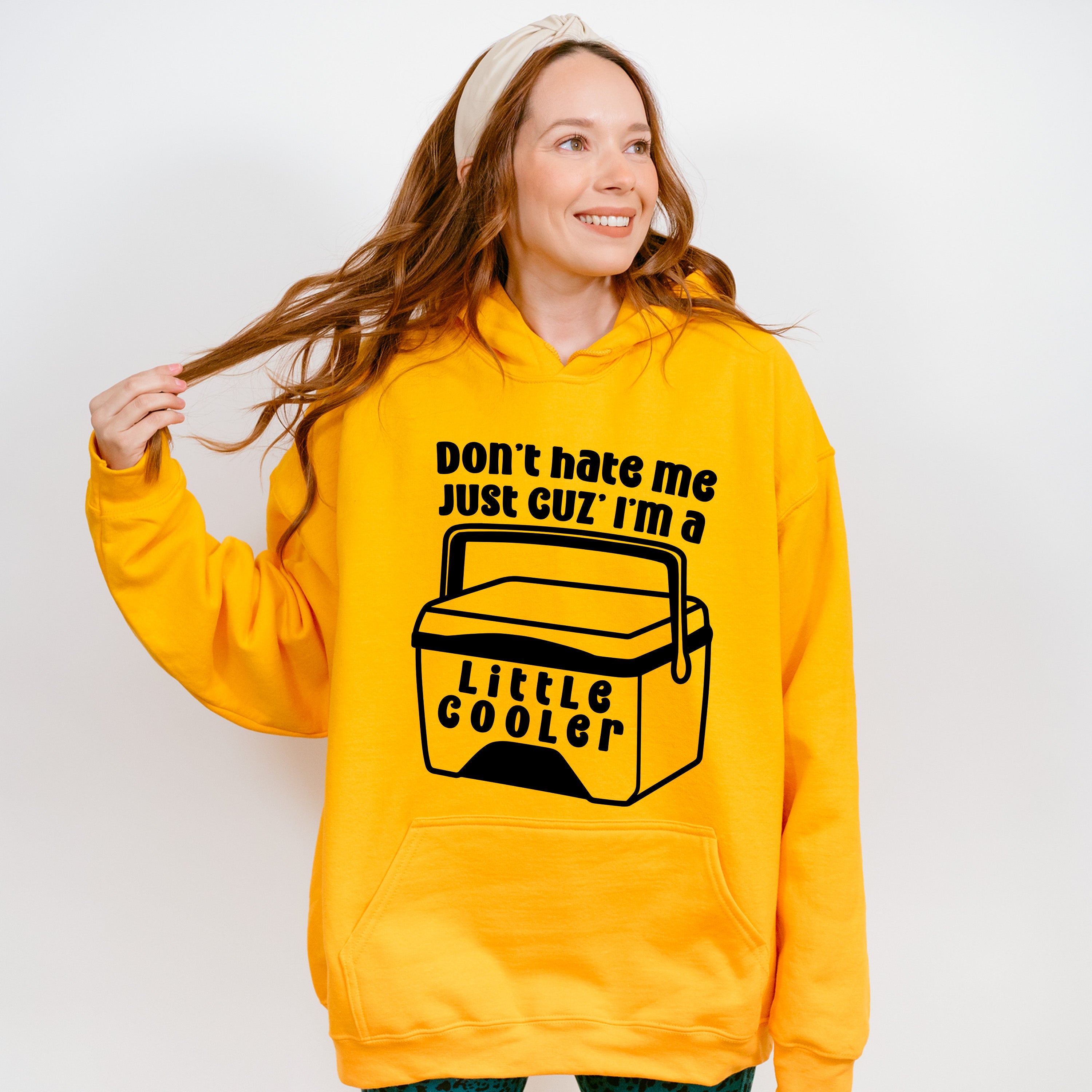 Don't Hate Me Just Cuz' I'm A Little Cooler - Funny Unisex Crewneck T-Shirt Sweatshirt Hoodie