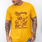 Strawberry Jams But My Glock Don't - Funny Unisex Crewneck T-Shirt Sweatshirt Hoodie